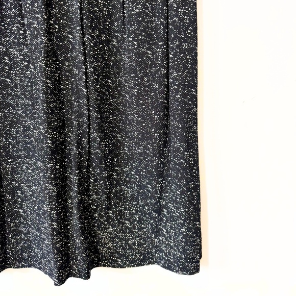 Banana Republic Printed Mesh-Inset Dress Black and White Size 10 - Picture 6 of 11